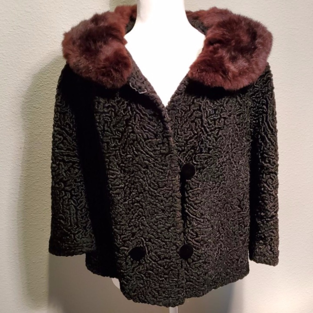 VINTAGE PERSIAN LAMB WOOL JACKET